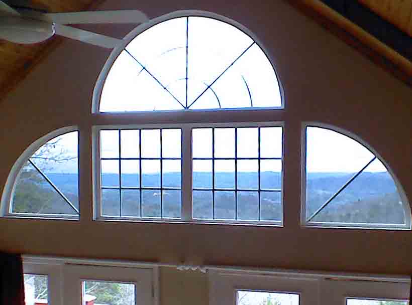 Arched windows tinted by Best Solar Control