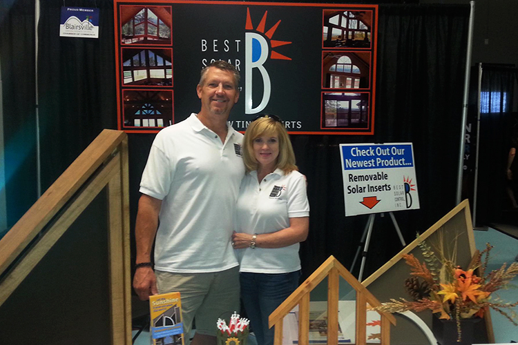 Ray and Janie Dison, owners of Best Solar Control