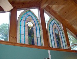 Unique windows are our specialty! Best Solar Control installing window tint on unique windows