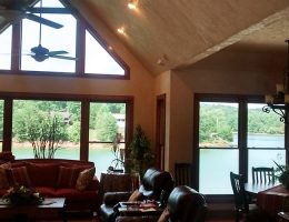You paid for the view - don't hide it behind curtains or blinds! Ask us about the right window film to reduce glare and heat. Best Solar Control Lake view without the glare thanks to window film