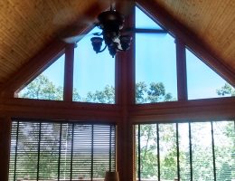 This customer loved their film so much, we are going back to do the bottom windows! MaxPro-15 reduced the heat and the glare! Best Solar Control maxpro 15 window film on windows