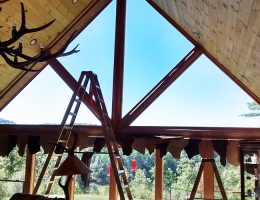 Maintain the heat in the winter months with window film that reduces the glare and takes out 99.9% of the damaging UV. Best Solar Control Installing window film in a home